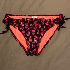 🌴Pink Pineapple Bikini Bottoms